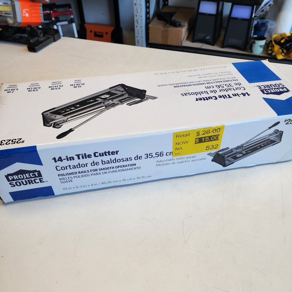 14-in Tile cutter project source 14-in Tile cutter project source